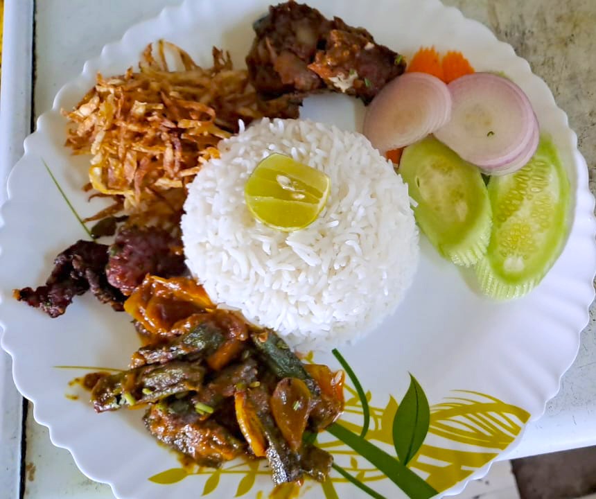 Authentic Bengali Seafood Thali