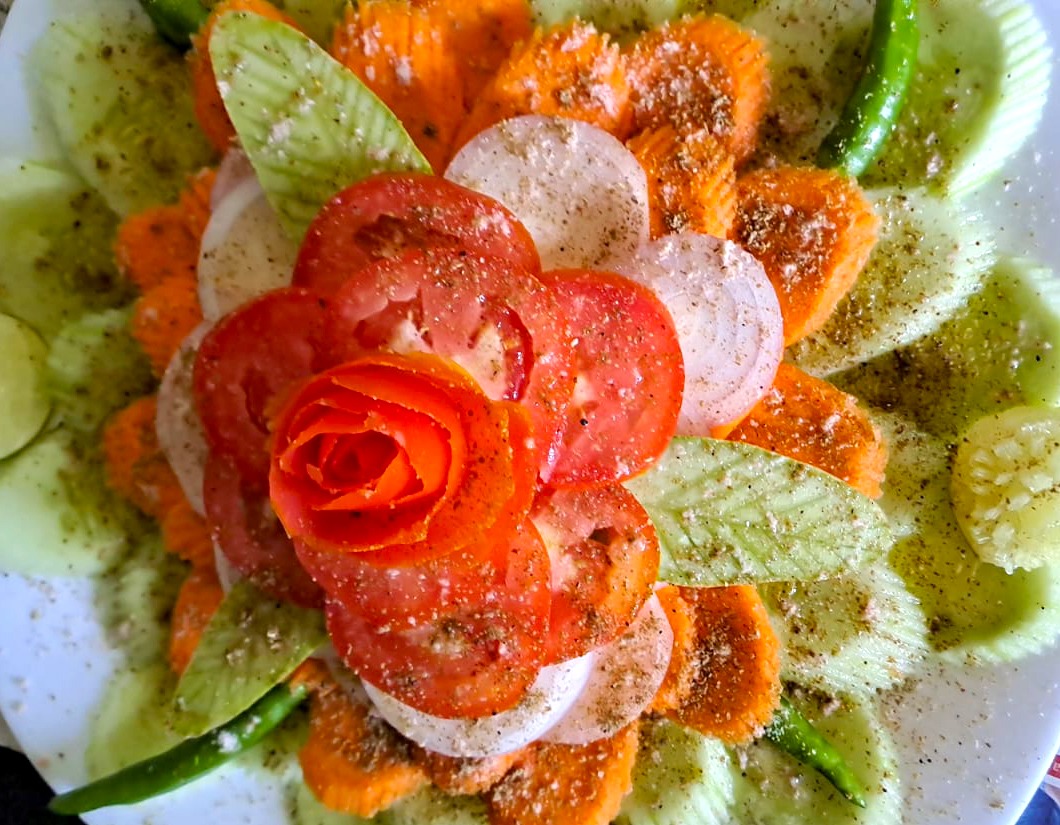 Salad Art Presentation